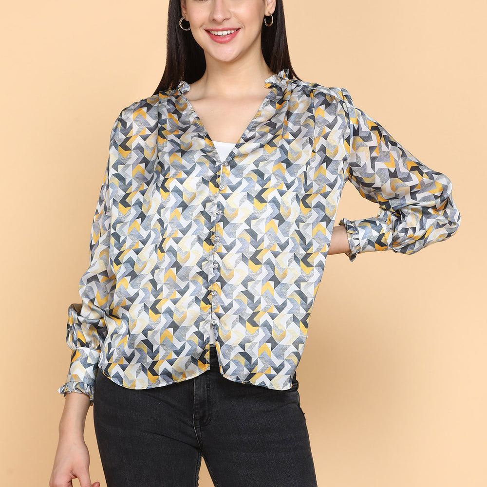 
                      
                        Women Comfort Opaque Printed Casual Shirt
                      
                    