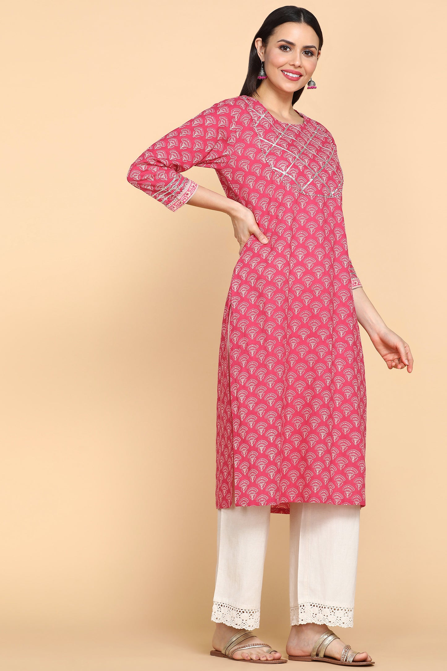 Buy online Women's A-line Kurta from Kurta Kurtis for Women by Anubhutee  for ₹829 at 62% off | 2024 Limeroad.com