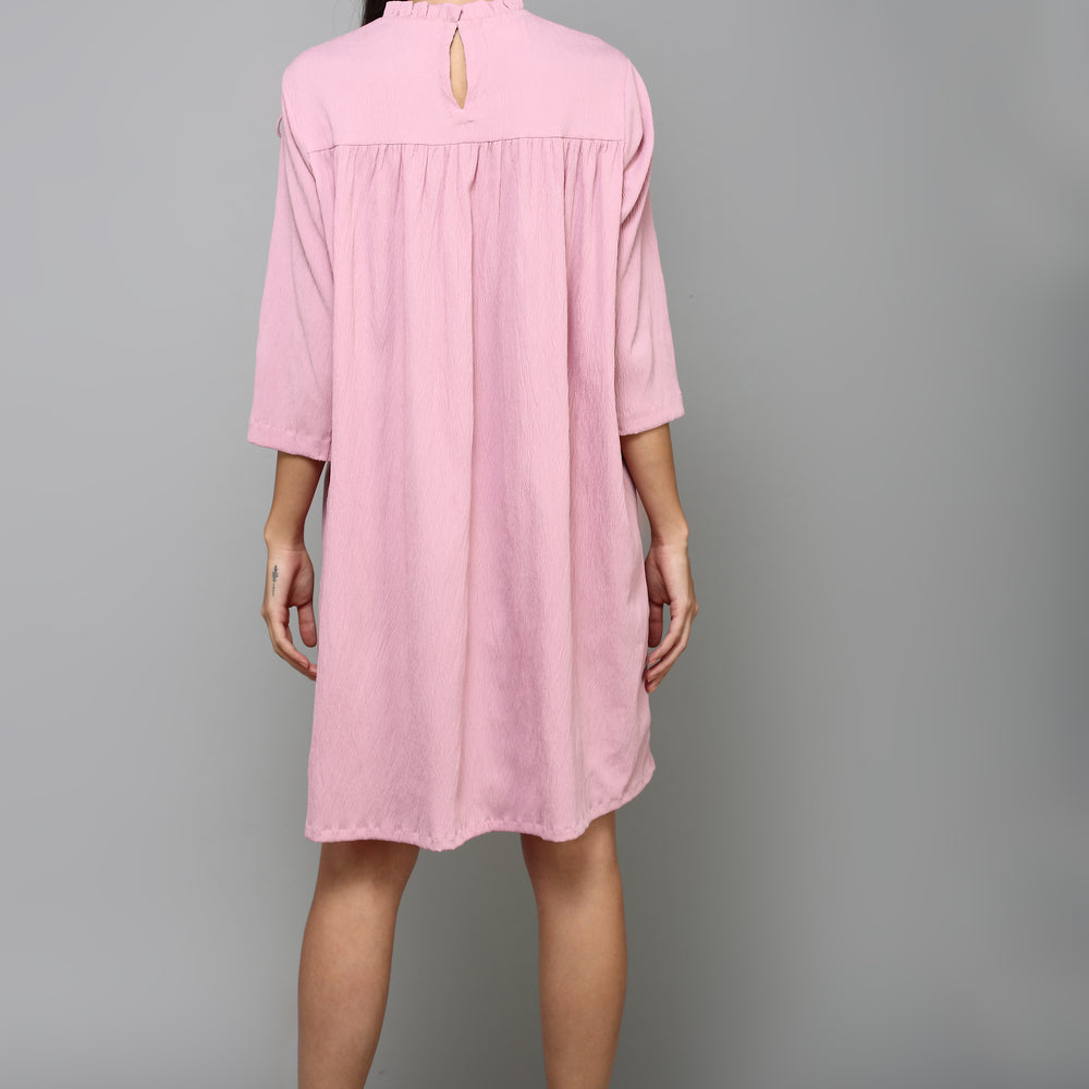 
                      
                        Solid A-Line Dress
                      
                    
