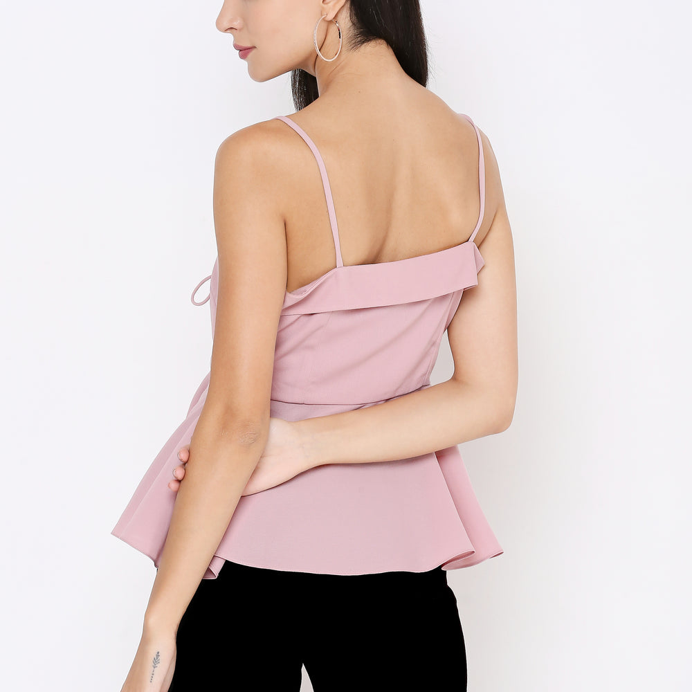 
                      
                        Aturabi Strappy Top with Tie-Up
                      
                    