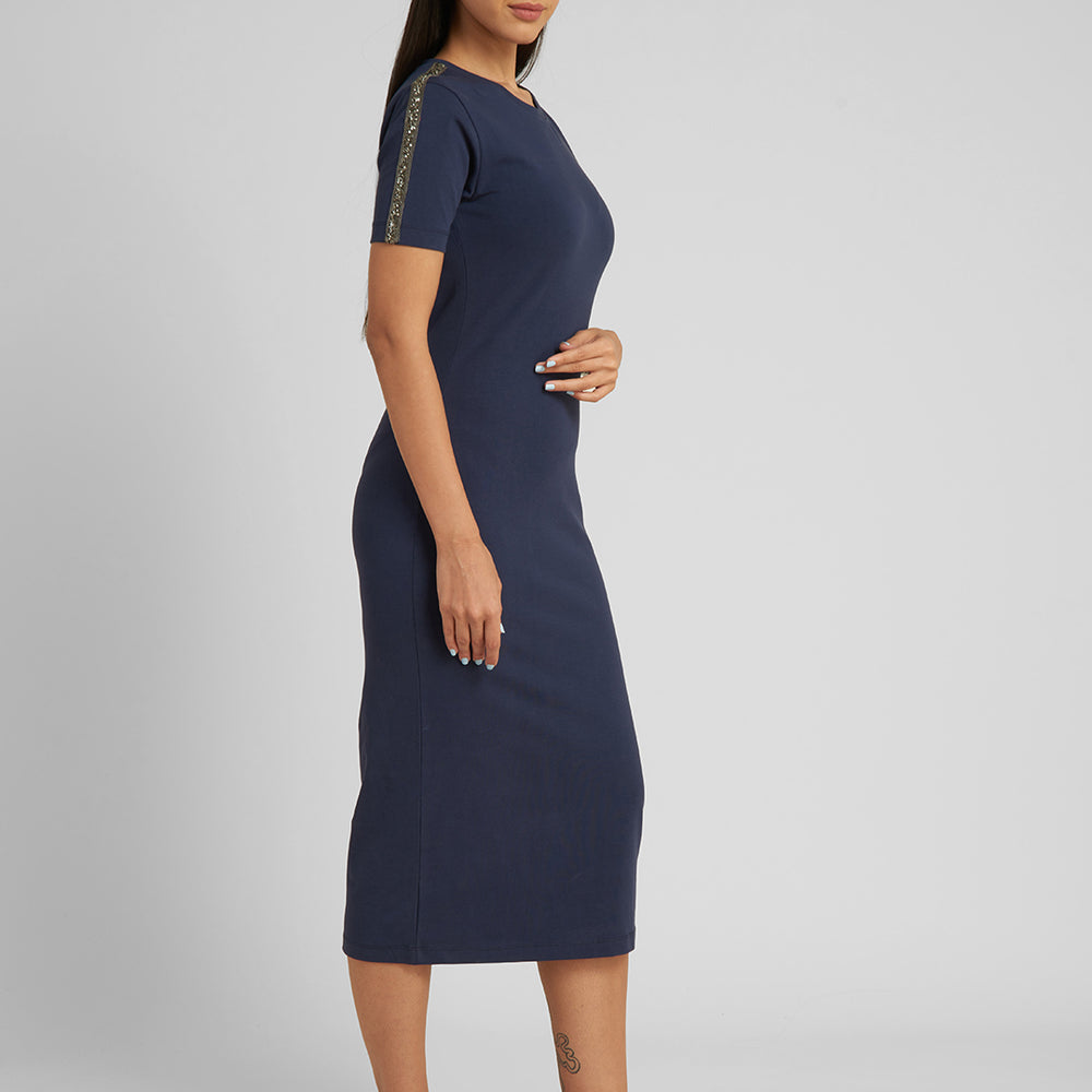 
                      
                        blue T-shirt Midi Dress
                      
                    