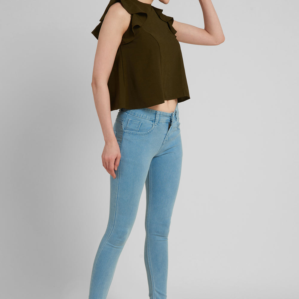 
                      
                        Olive Green Crop Top
                      
                    