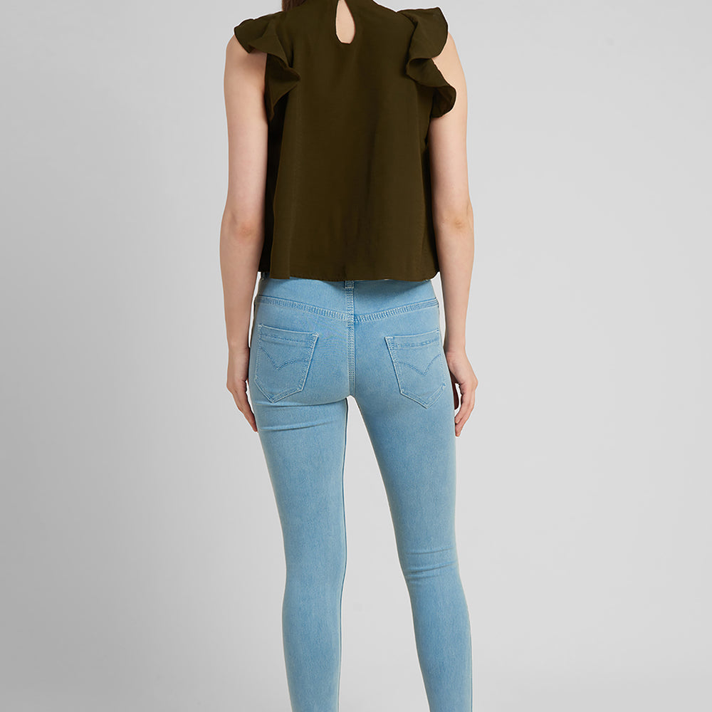 
                      
                        Olive Green Crop Top
                      
                    