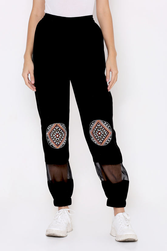 Relaxed Fit Pants with Elasticated Waistband